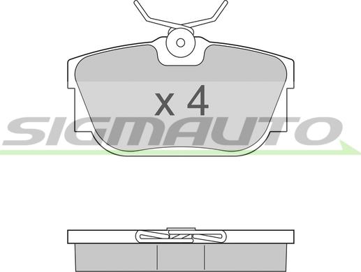 BENDIX 571875 - Kit de plaquettes de frein, frein à disque cwaw.fr