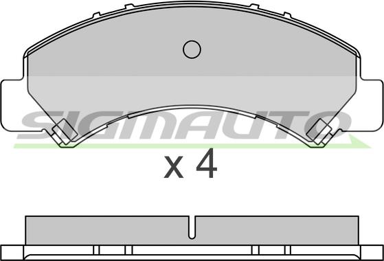 FIT FP4149 - Kit de plaquettes de frein, frein à disque cwaw.fr