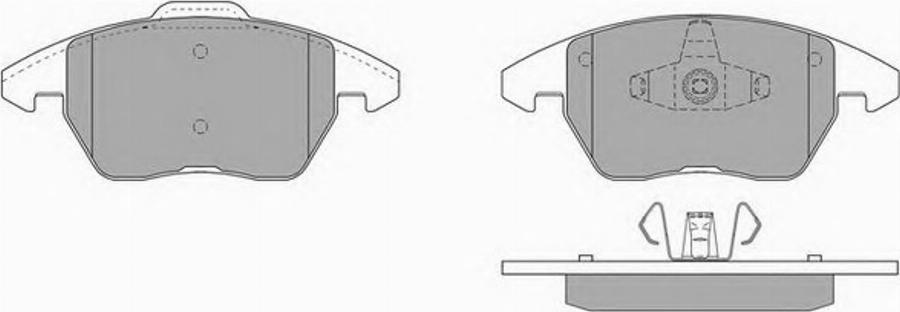 Simer 901.1 - Kit de plaquettes de frein, frein à disque cwaw.fr