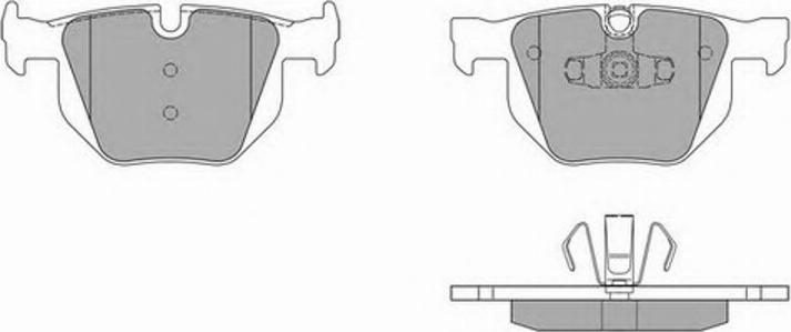 Simer 926.1 - Kit de plaquettes de frein, frein à disque cwaw.fr