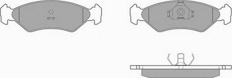 Simer 454 - Kit de plaquettes de frein, frein à disque cwaw.fr