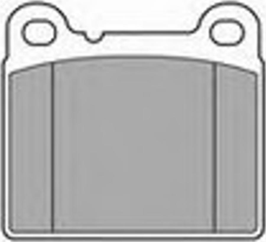 Simer 405 - Kit de plaquettes de frein, frein à disque cwaw.fr