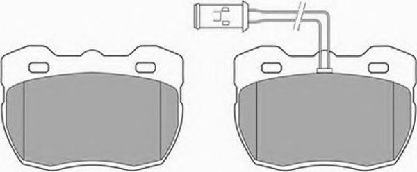 Simer 430.1 - Kit de plaquettes de frein, frein à disque cwaw.fr