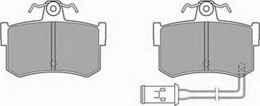 Simer 433 - Kit de plaquettes de frein, frein à disque cwaw.fr