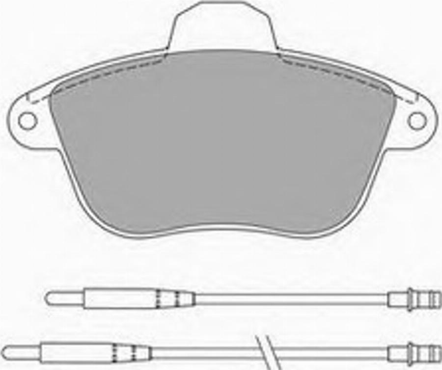 Simer 564 - Kit de plaquettes de frein, frein à disque cwaw.fr