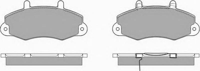 Simer 516.1 - Kit de plaquettes de frein, frein à disque cwaw.fr