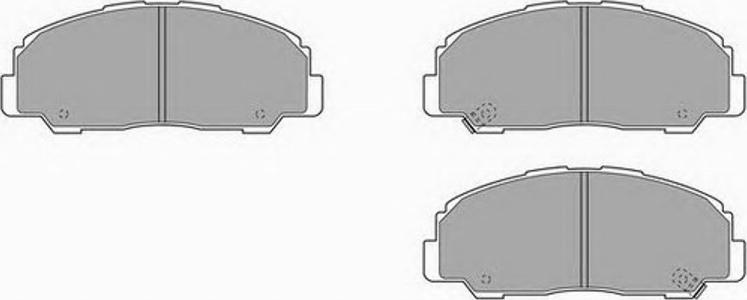 Simer 521.1 - Kit de plaquettes de frein, frein à disque cwaw.fr