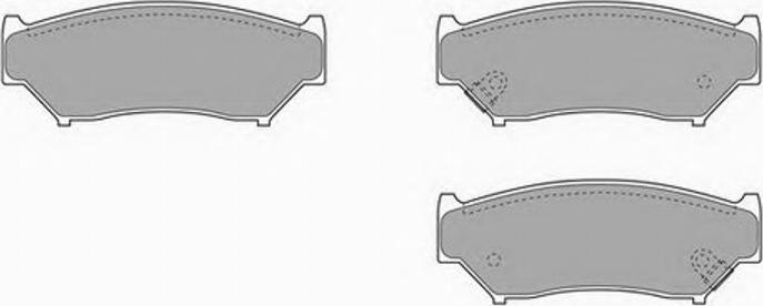 Simer 653 - Kit de plaquettes de frein, frein à disque cwaw.fr