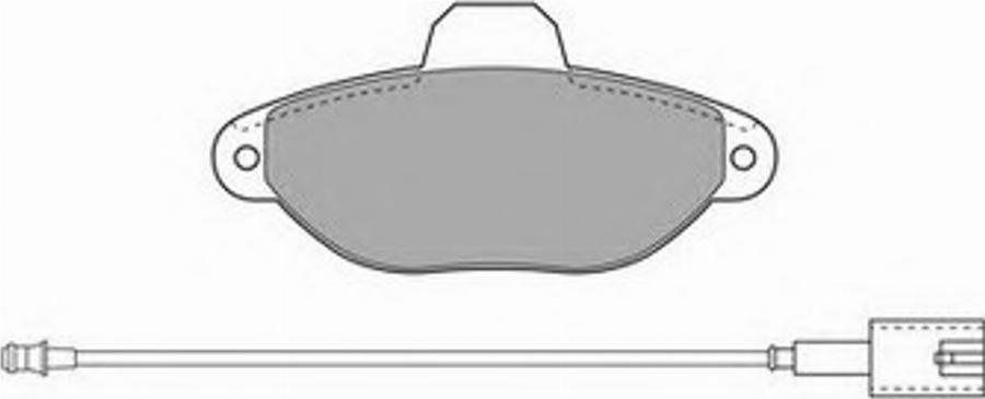 Simer 607.2 - Kit de plaquettes de frein, frein à disque cwaw.fr