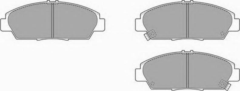 Simer 683 - Kit de plaquettes de frein, frein à disque cwaw.fr