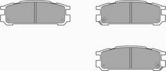 Simer 628 - Kit de plaquettes de frein, frein à disque cwaw.fr