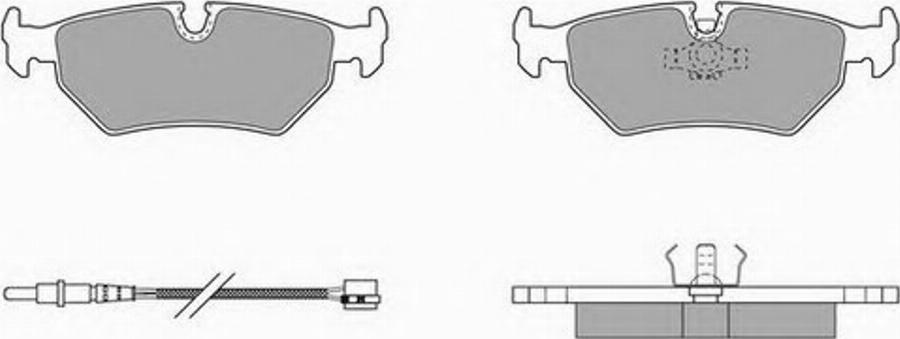 Simer 672.1 - Kit de plaquettes de frein, frein à disque cwaw.fr