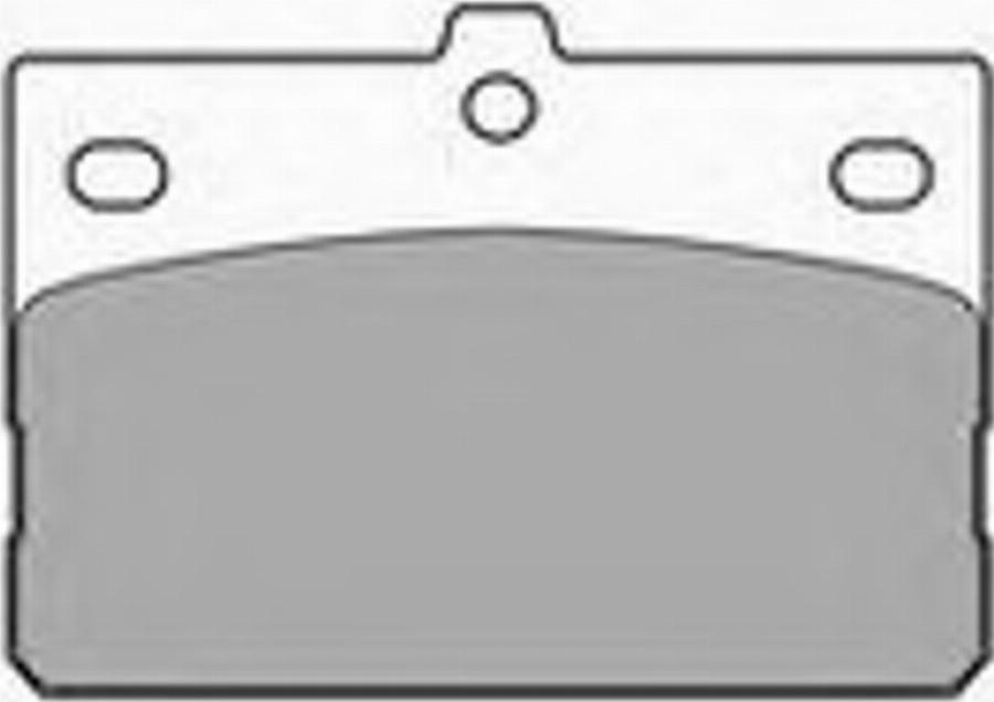 Simer 157 - Kit de plaquettes de frein, frein à disque cwaw.fr