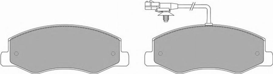 Simer 1083 - Kit de plaquettes de frein, frein à disque cwaw.fr