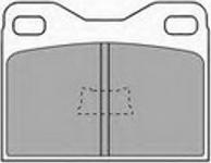 Simer 174 - Kit de plaquettes de frein, frein à disque cwaw.fr