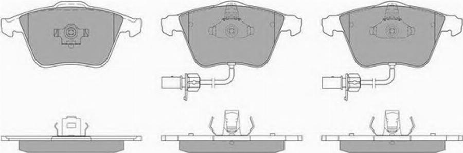 Simer 868.1 - Kit de plaquettes de frein, frein à disque cwaw.fr