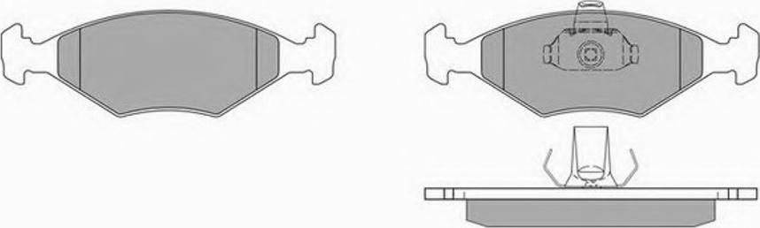 Simer 346.9 - Kit de plaquettes de frein, frein à disque cwaw.fr