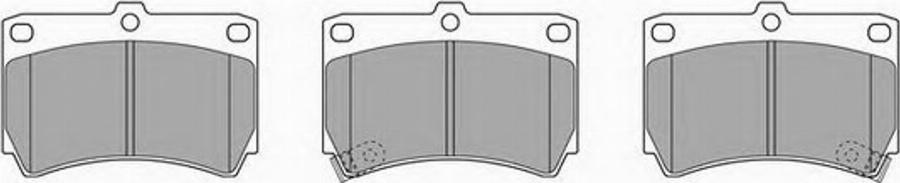 Simer 358.1 - Kit de plaquettes de frein, frein à disque cwaw.fr