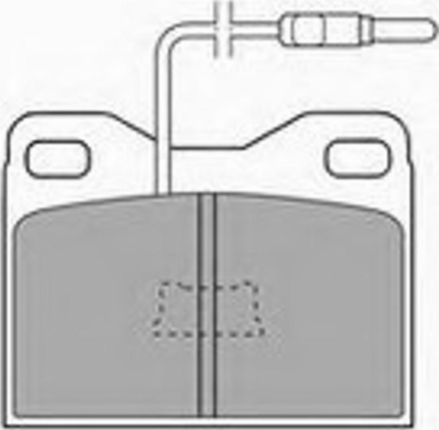 Simer 218.1 - Kit de plaquettes de frein, frein à disque cwaw.fr