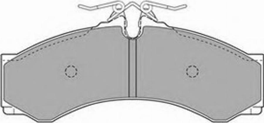 Simer 706.2 - Kit de plaquettes de frein, frein à disque cwaw.fr