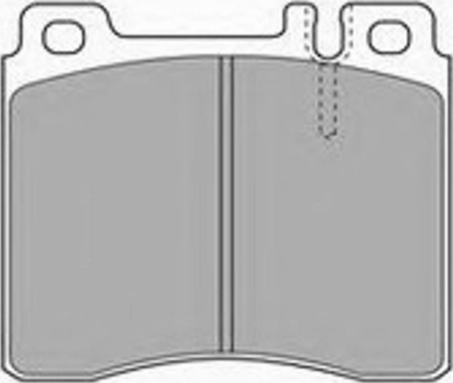 Simer 731 - Kit de plaquettes de frein, frein à disque cwaw.fr