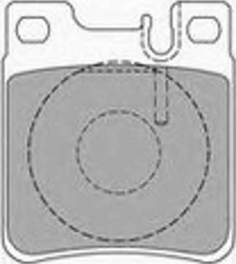 Simer 733 - Kit de plaquettes de frein, frein à disque cwaw.fr