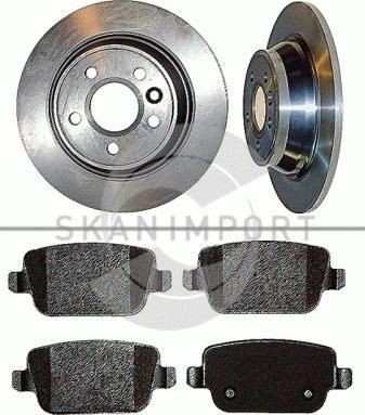 SKANIMPORT 624-9058 - Kit de freins, frein à disques cwaw.fr