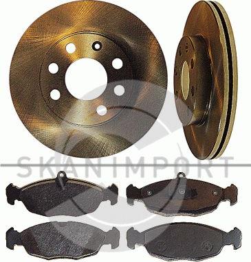 SKANIMPORT 624-1111 - Kit de freins, frein à disques cwaw.fr