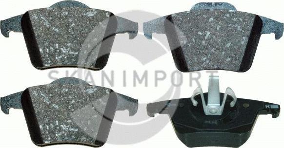 SKANIMPORT BB 4528 - Kit de plaquettes de frein, frein à disque cwaw.fr