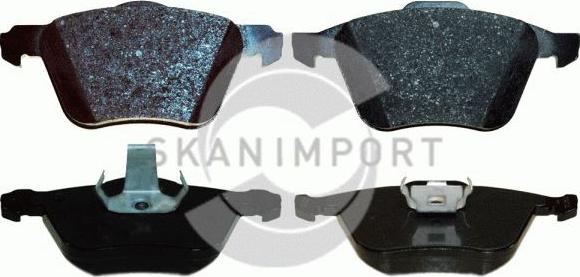 SKANIMPORT BV 4285 - Kit de plaquettes de frein, frein à disque cwaw.fr