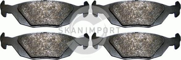 SKANIMPORT BB 534 - Kit de plaquettes de frein, frein à disque cwaw.fr