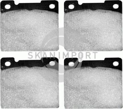 SKANIMPORT BB 824 - Kit de plaquettes de frein, frein à disque cwaw.fr