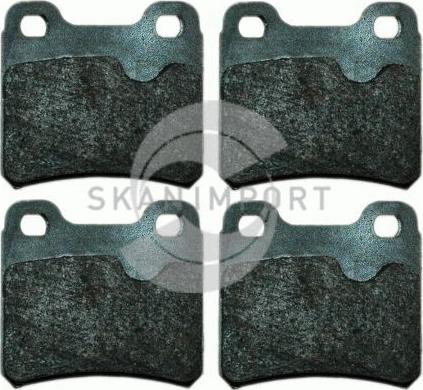 SKANIMPORT BB 7072 - Kit de plaquettes de frein, frein à disque cwaw.fr