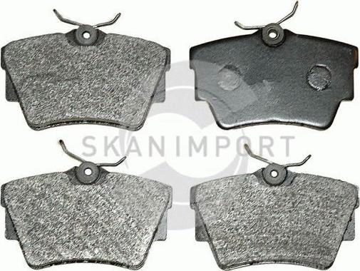 SKANIMPORT BHO 2389 - Kit de plaquettes de frein, frein à disque cwaw.fr