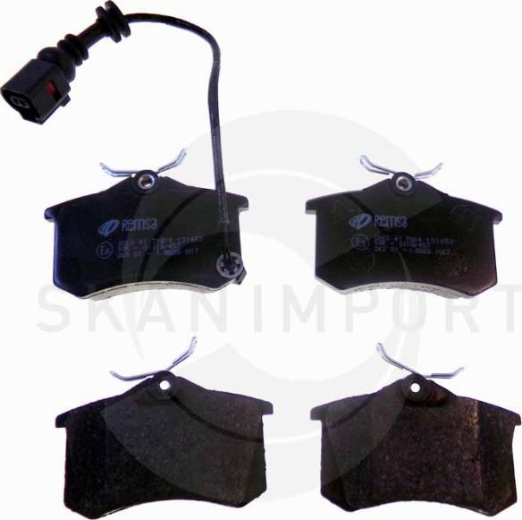 SKANIMPORT BHV 1010 - Kit de plaquettes de frein, frein à disque cwaw.fr