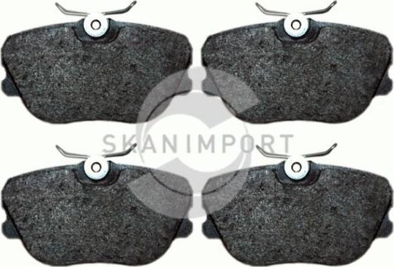 SKANIMPORT BV 3974 - Kit de plaquettes de frein, frein à disque cwaw.fr