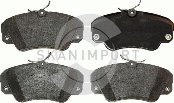 SKANIMPORT BVO 5077 - Kit de plaquettes de frein, frein à disque cwaw.fr