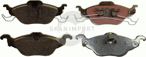 SKANIMPORT BVO 5144SK - Kit de plaquettes de frein, frein à disque cwaw.fr