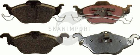 SKANIMPORT BVO 5144 - Kit de plaquettes de frein, frein à disque cwaw.fr