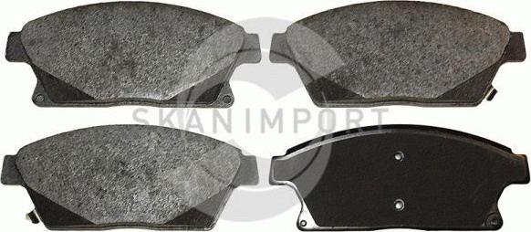 SKANIMPORT BVO 1234 - Kit de plaquettes de frein, frein à disque cwaw.fr