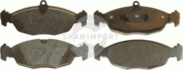 SKANIMPORT BVO 2639SK - Kit de plaquettes de frein, frein à disque cwaw.fr