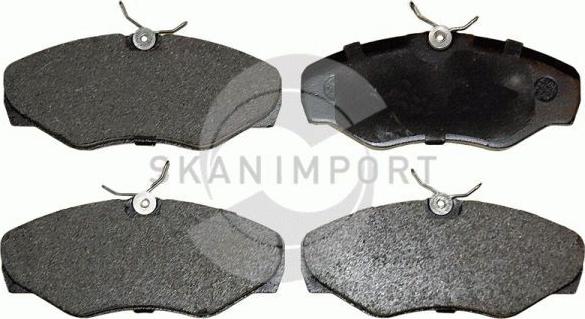 SKANIMPORT BVO 2063SK - Kit de plaquettes de frein, frein à disque cwaw.fr