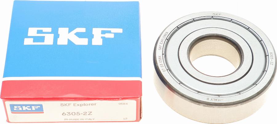 SKF 6305-2Z - Palier de guidage, embrayage cwaw.fr