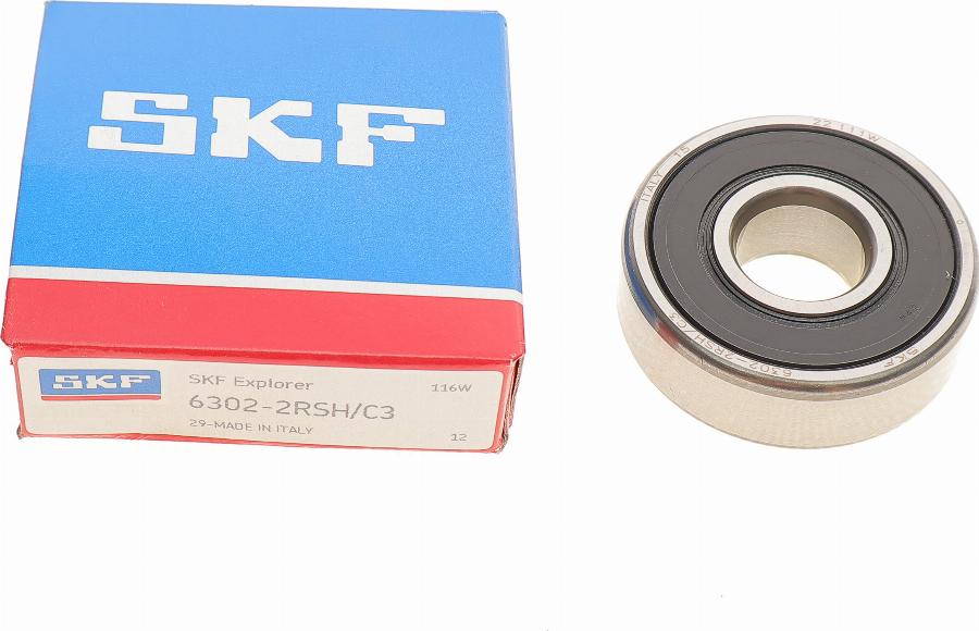 SKF 63022RSH/C3 - Poulie, alternateur cwaw.fr