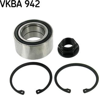 SKF VKBA 942 - Kit de roulements de roue cwaw.fr