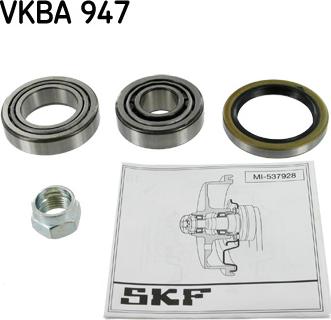 SKF VKBA 947 - Kit de roulements de roue cwaw.fr