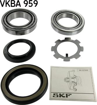 SKF VKBA 959 - Kit de roulements de roue cwaw.fr