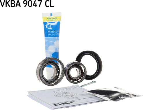 SKF VKBA 9047 CL - Kit de roulements de roue cwaw.fr