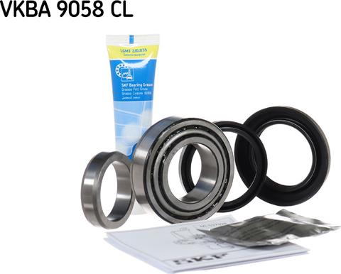 SKF VKBA 9058 CL - Kit de roulements de roue cwaw.fr