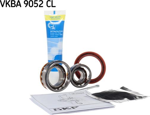 SKF VKBA 9052 CL - Kit de roulements de roue cwaw.fr